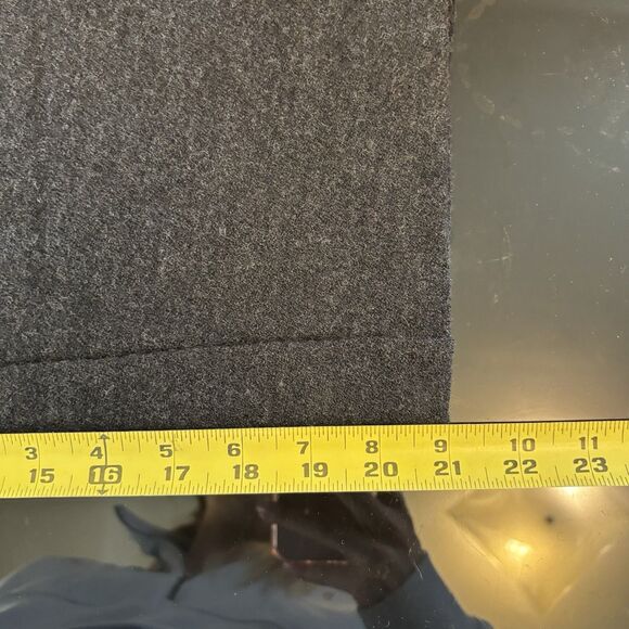 Eileen Fisher 100% Wool Cropped Pants XS 21" Gray Lagenlook Relaxed Quiet Luxury - Picture 7 of 7